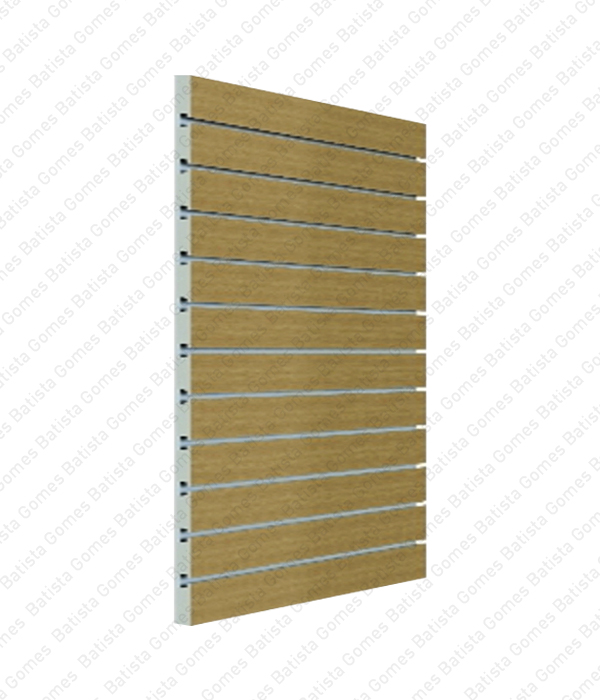 Painel MDF com rasgo para perfil CAL.397